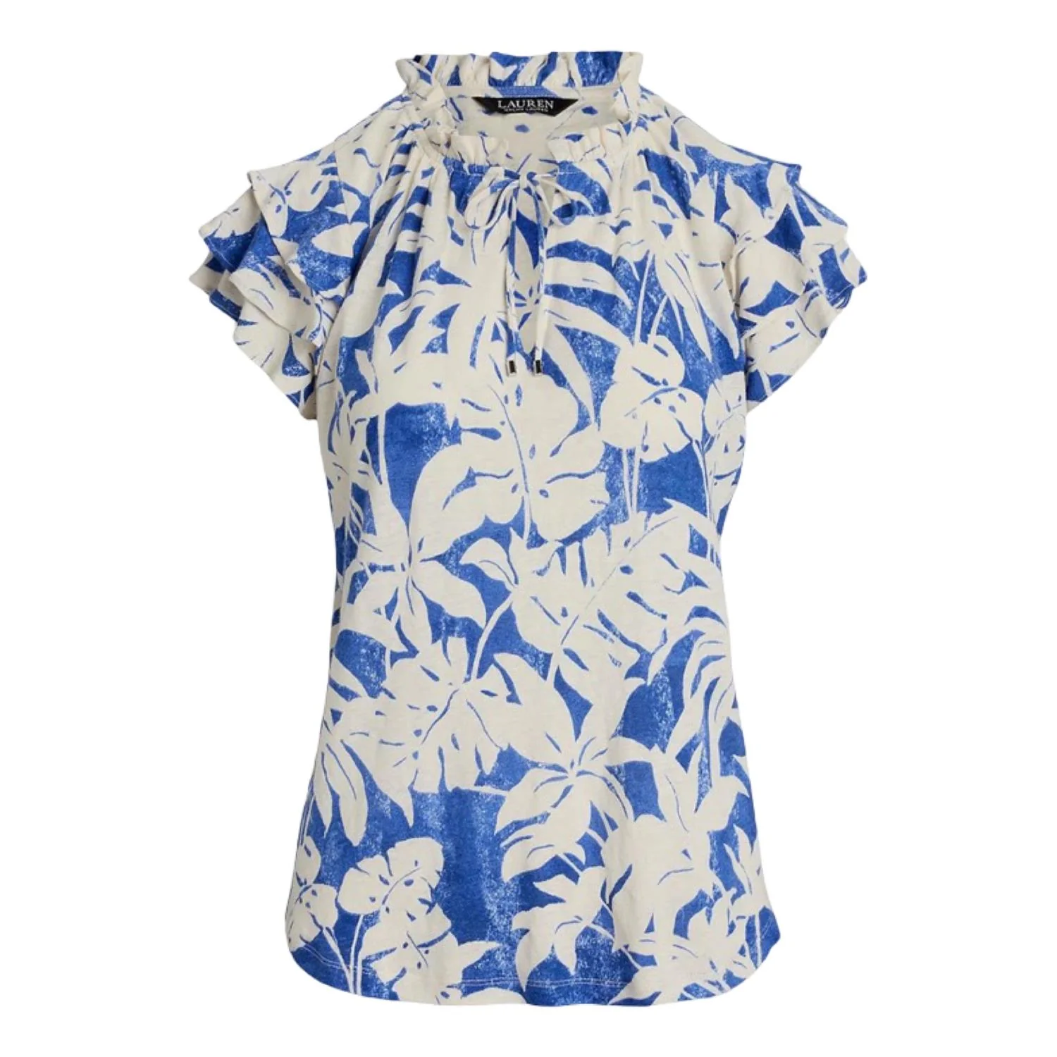 Palm print top