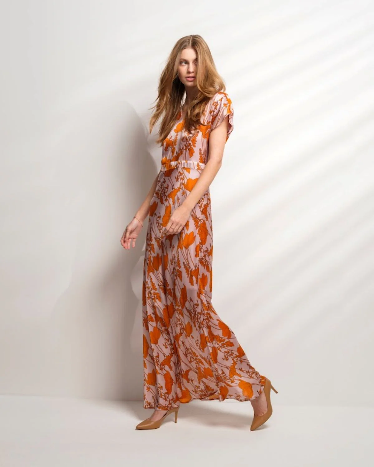 Pink/Coral Metzo Dress - Image 3