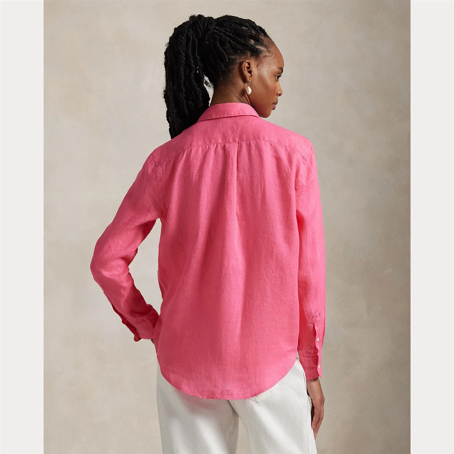 Rosa Classic Fit Linen Shirt - Image 4