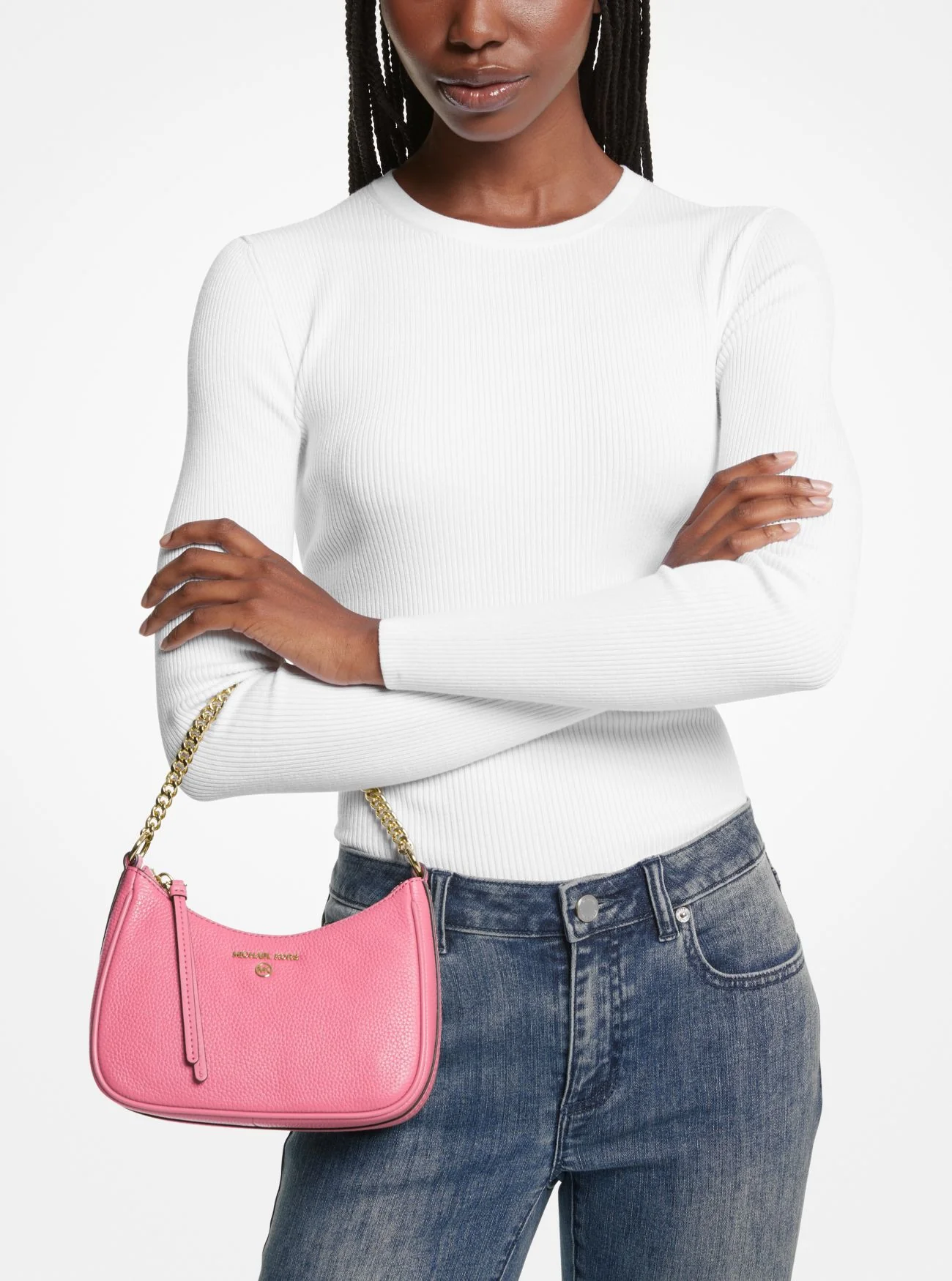 Rosa Jet Set Charm Pochette - Image 2