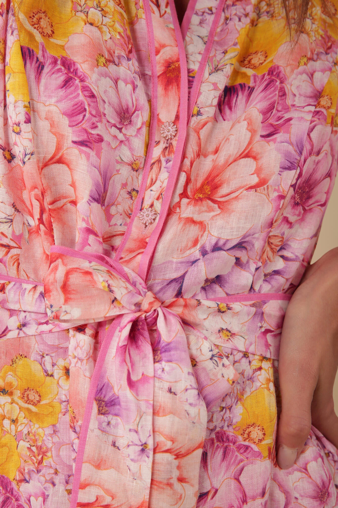 Rosa Valerie Linen Dress - Image 5