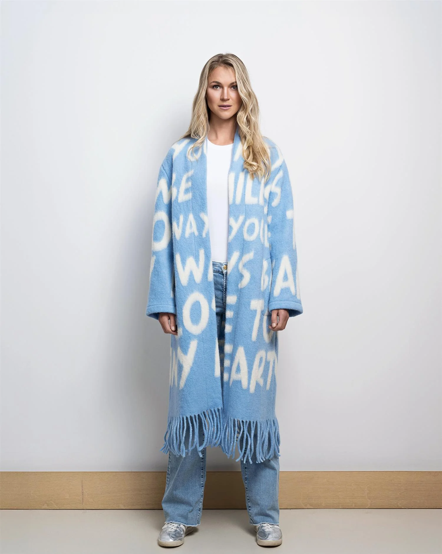 Sky Blue Sofia Coat - Image 3