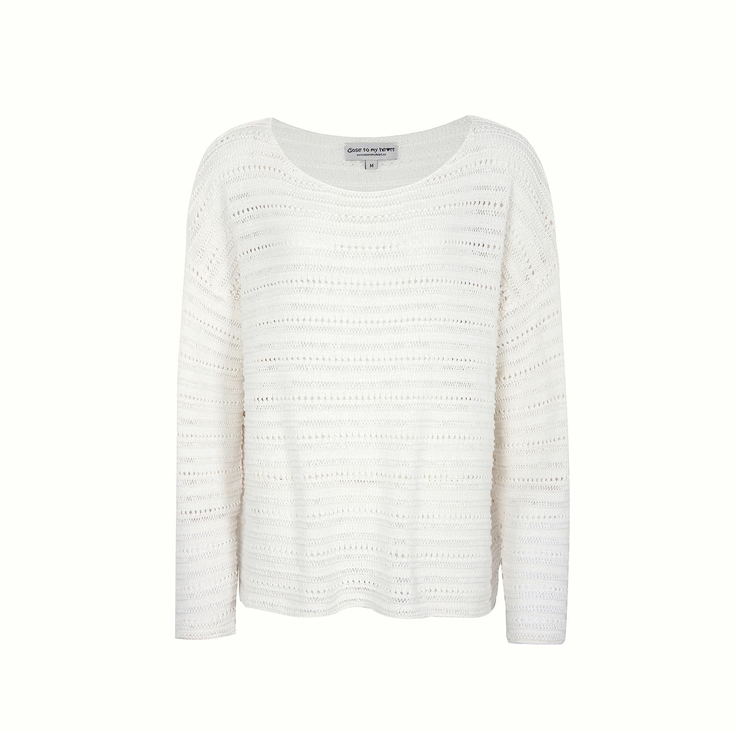 Soft White Stella Sweater