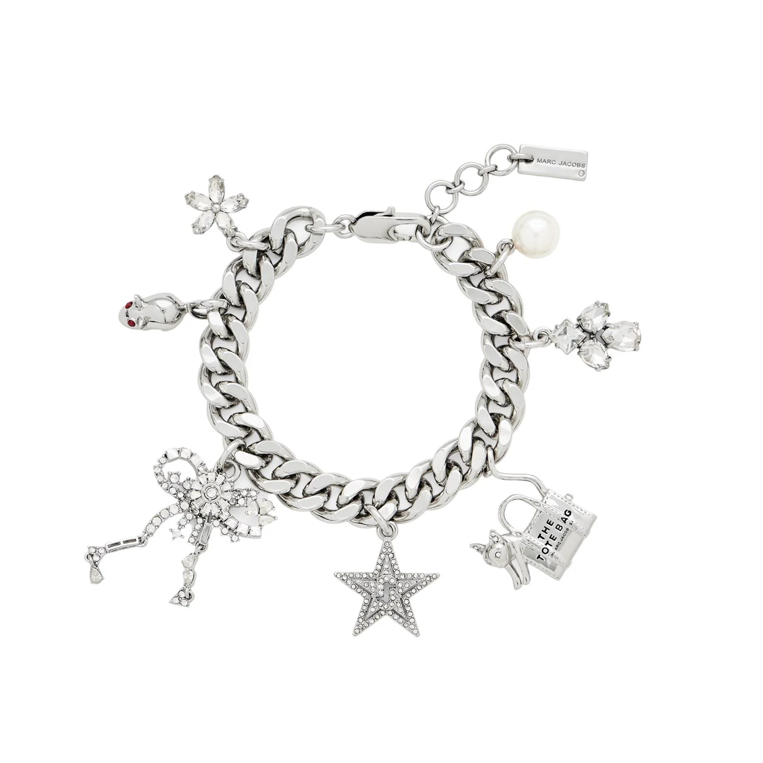 Sølv Cats Out Of The Bag Bracelet