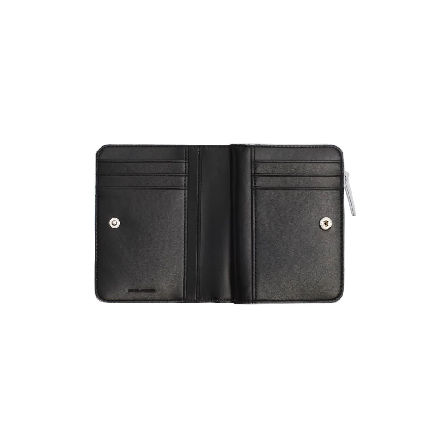Sølv/hvit The Mini Compact Wallet - Image 3