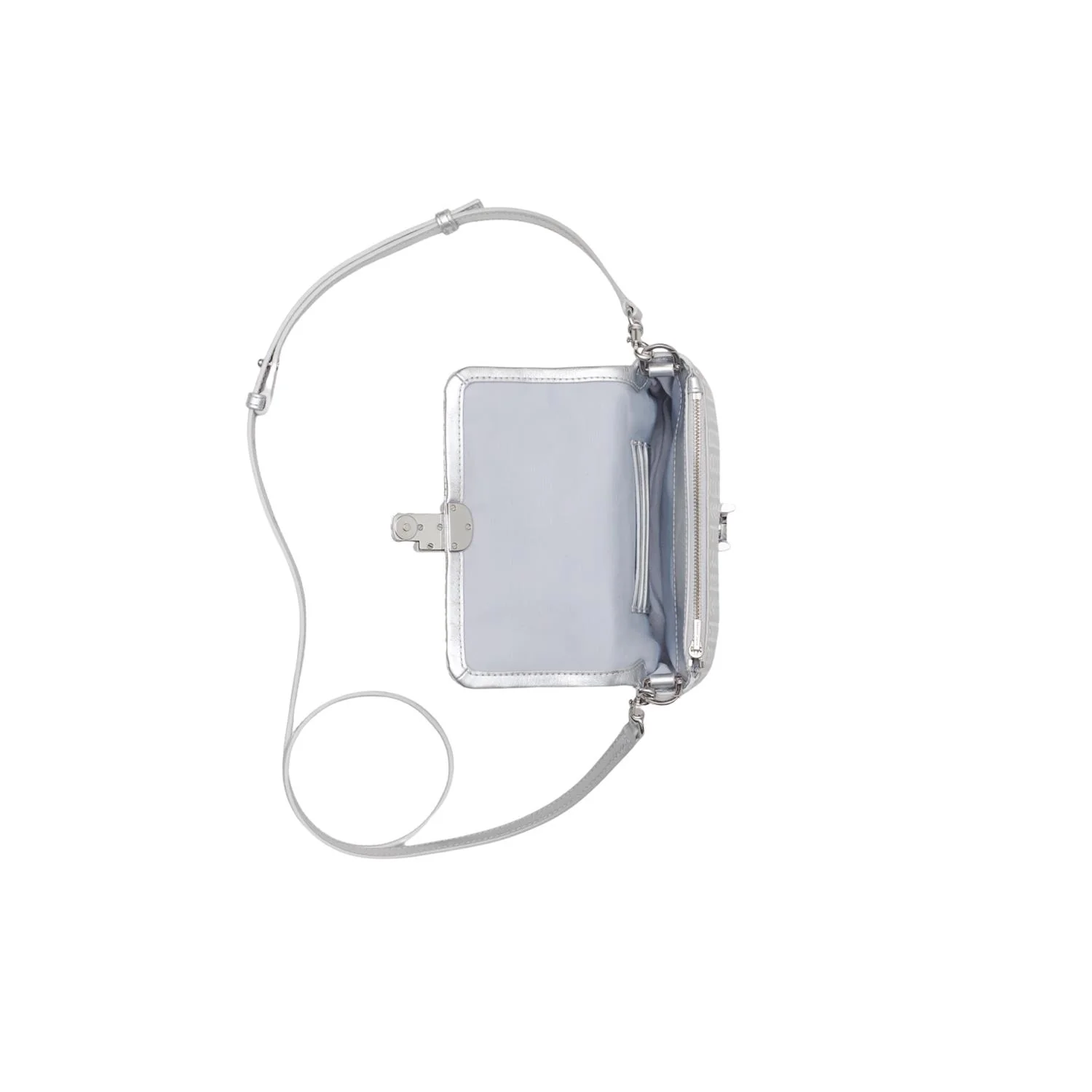 Sølv The Mini Shoulder Bag - Image 3