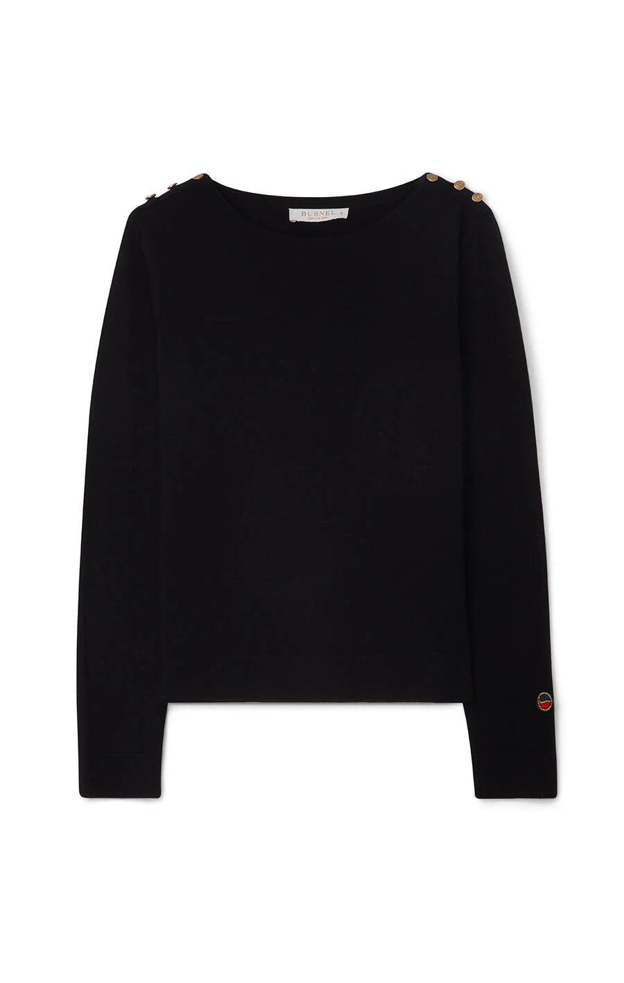 Sort Annika top