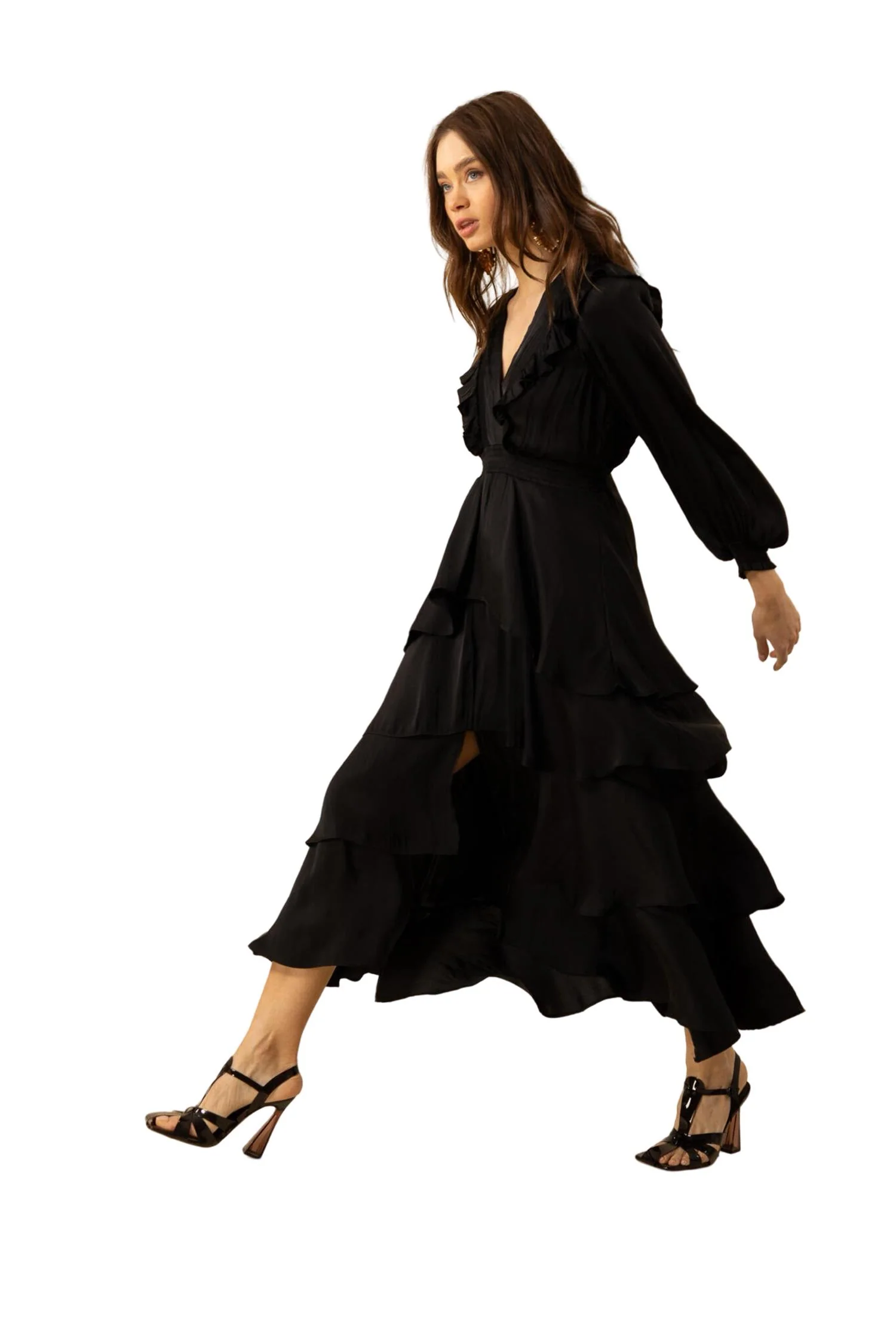 Sort Astrid dress solid - Image 2