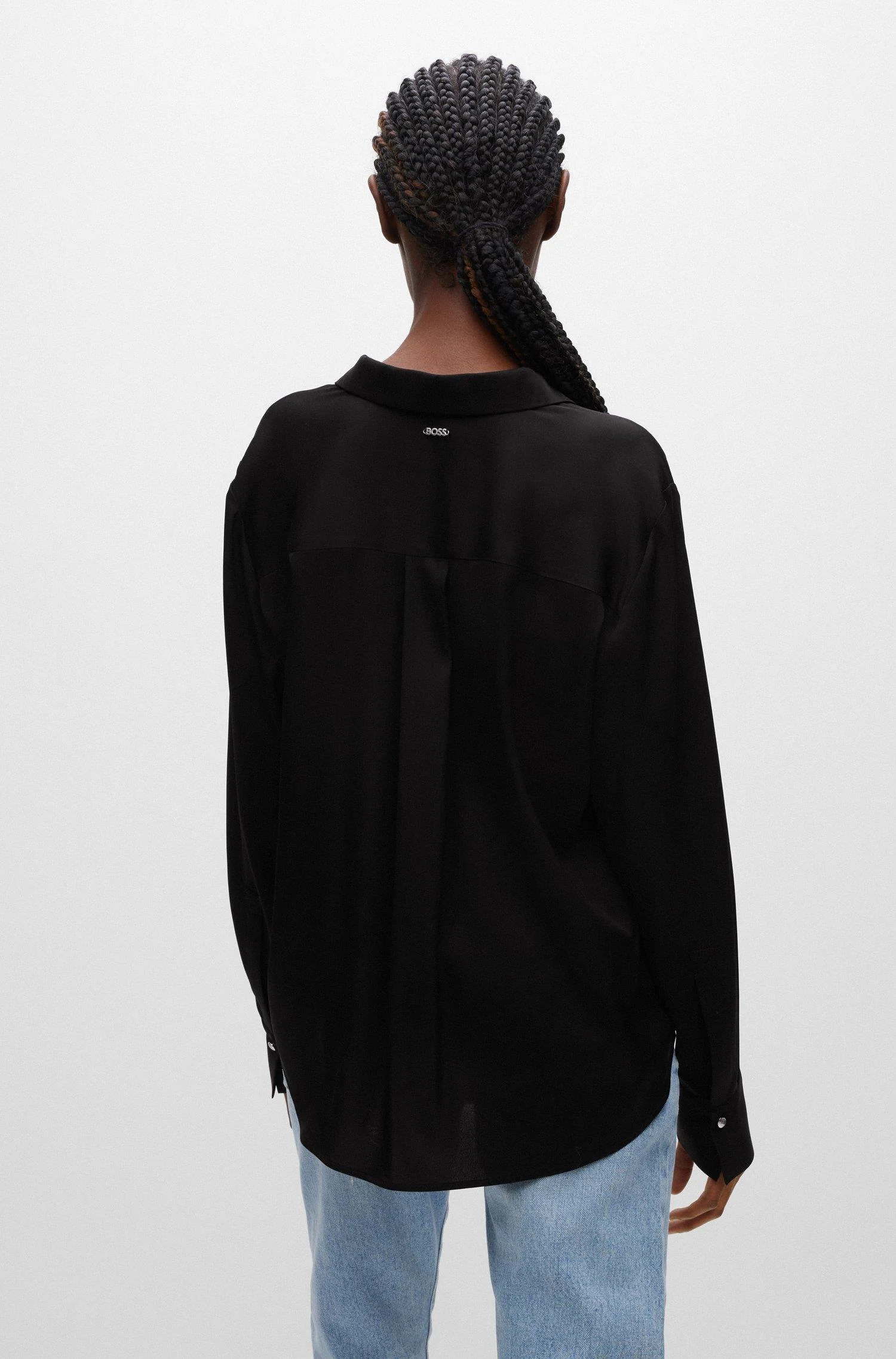 Sort Banena bluse - Image 3