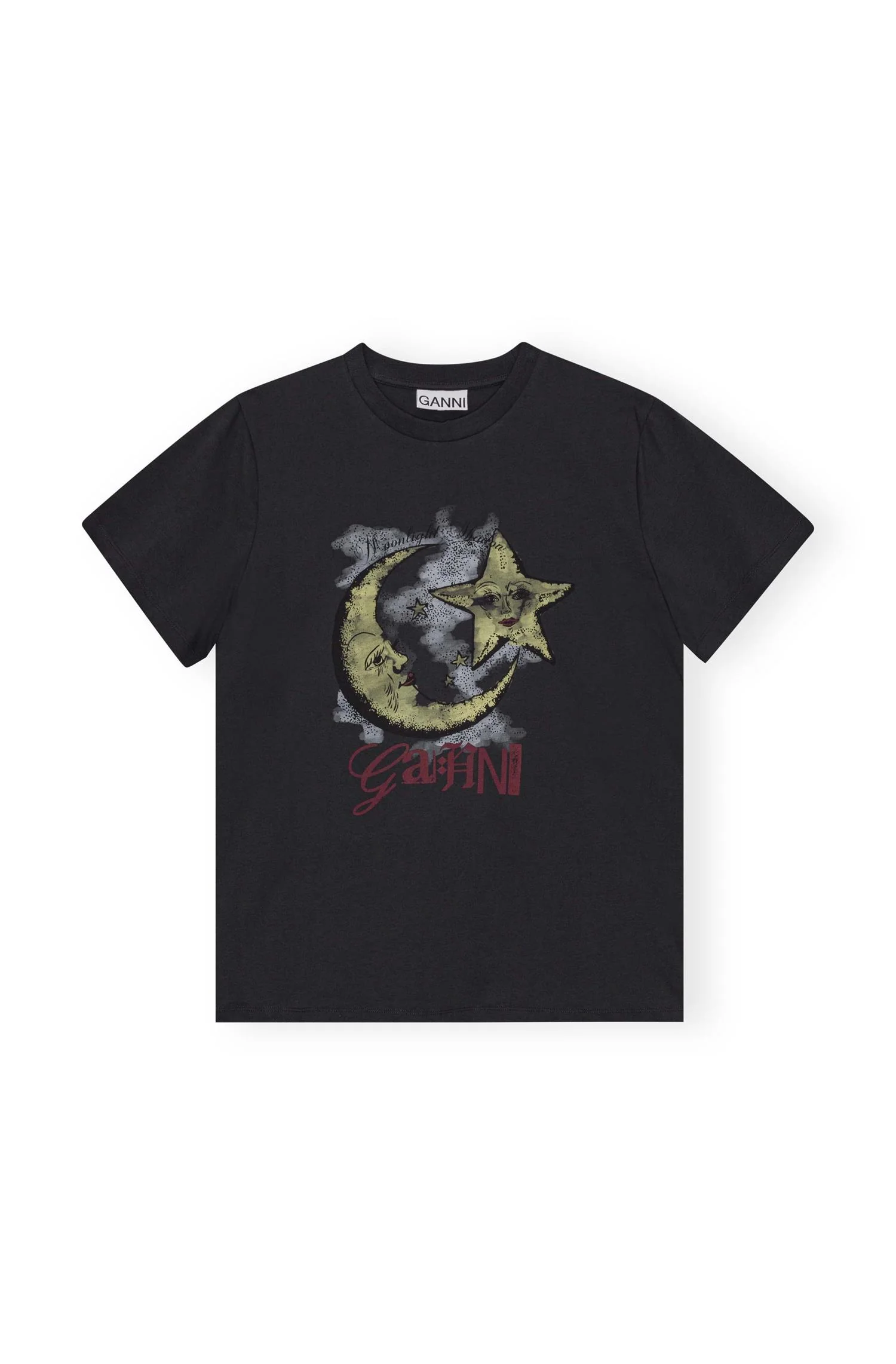 Sort Basic Jersey Moonlight Relaxed t-shirt