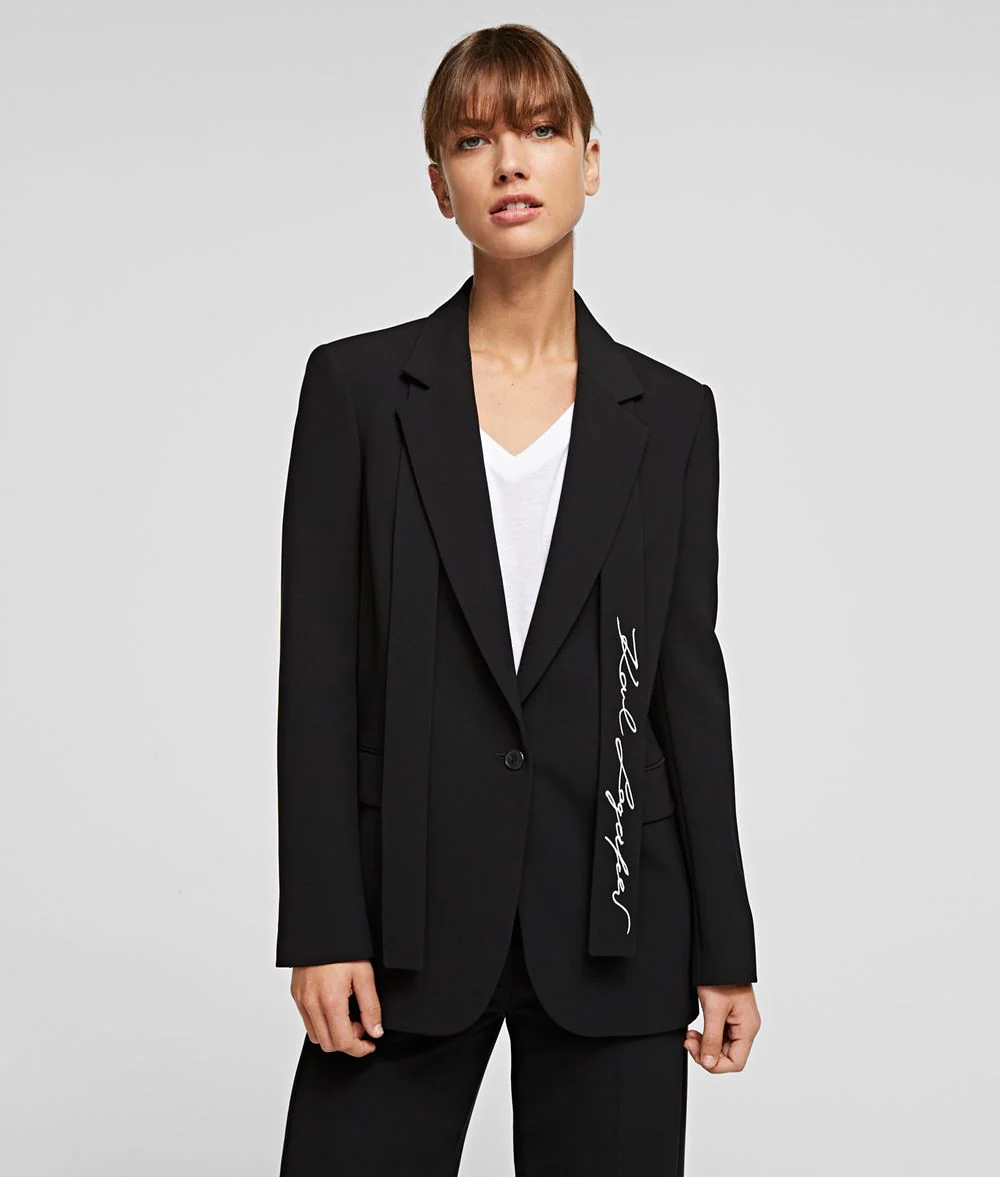 Sort Blazer - Image 5