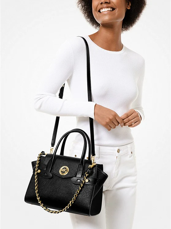 Sort Carmen small satchel - Image 3