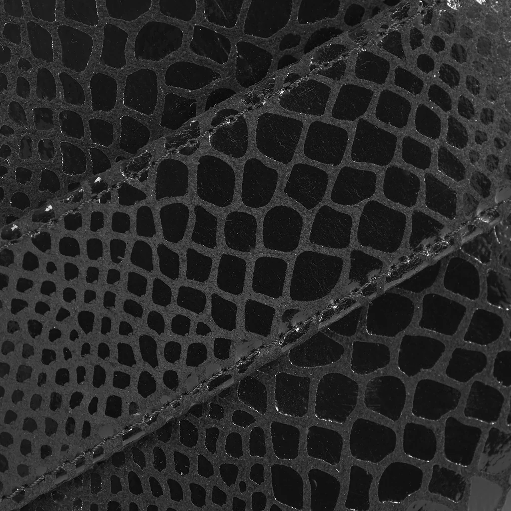 Sort Croco clutch - Image 4