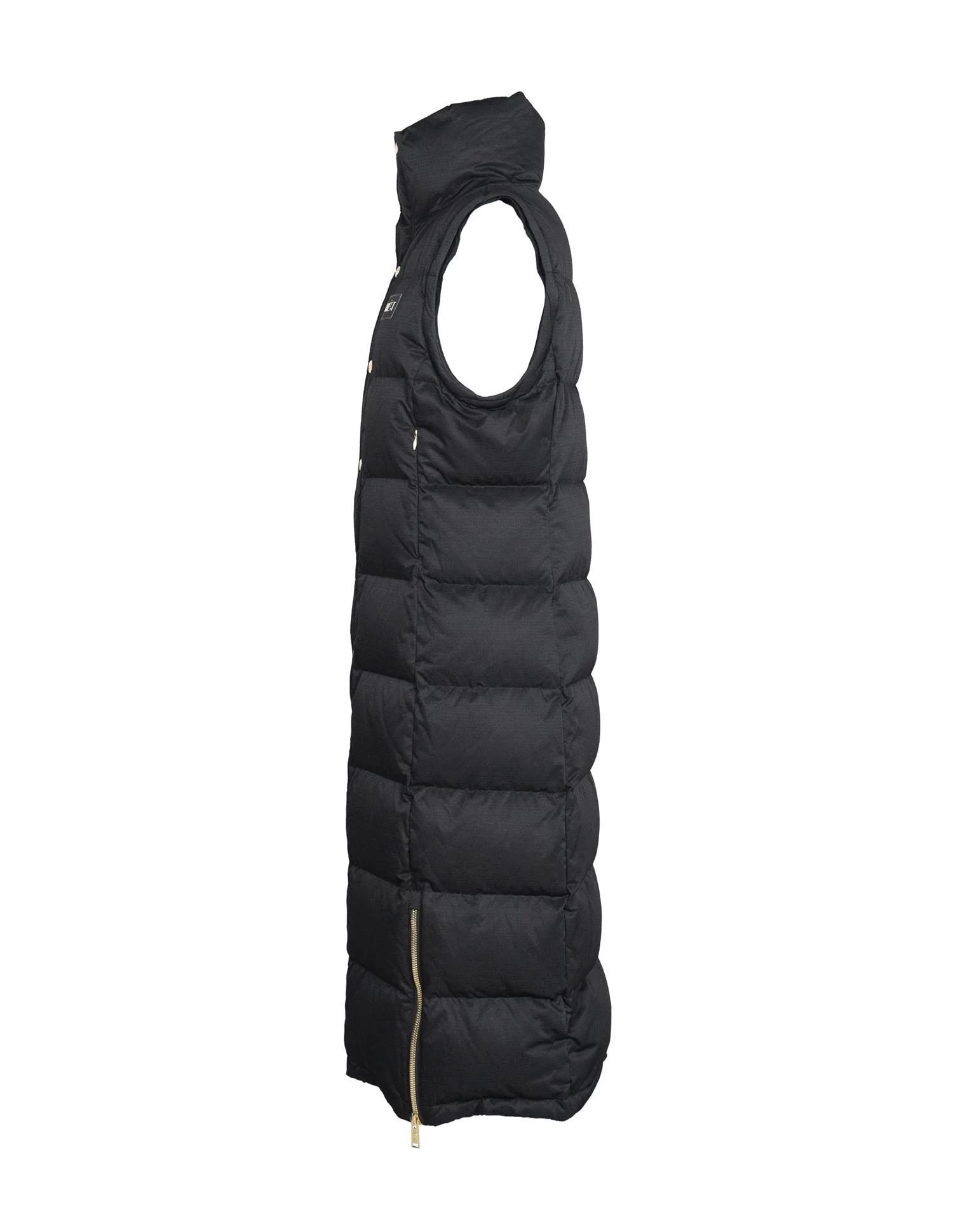 Sort Edda Down Coat/Vest - Image 6