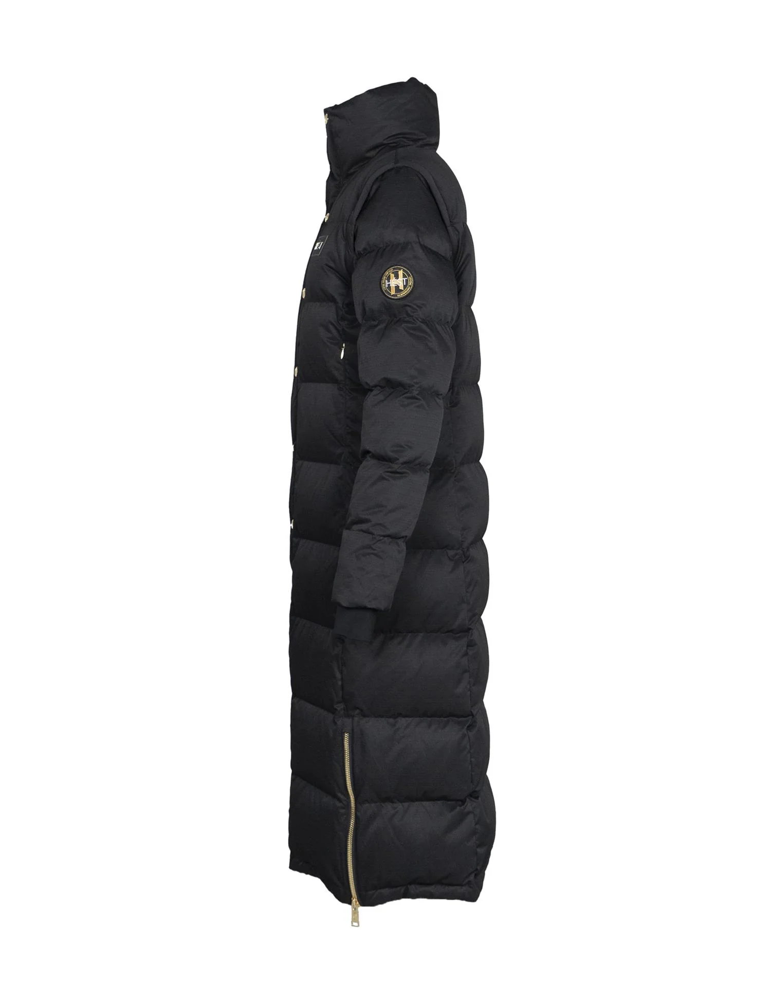 Sort Edda Down Coat/Vest - Image 9