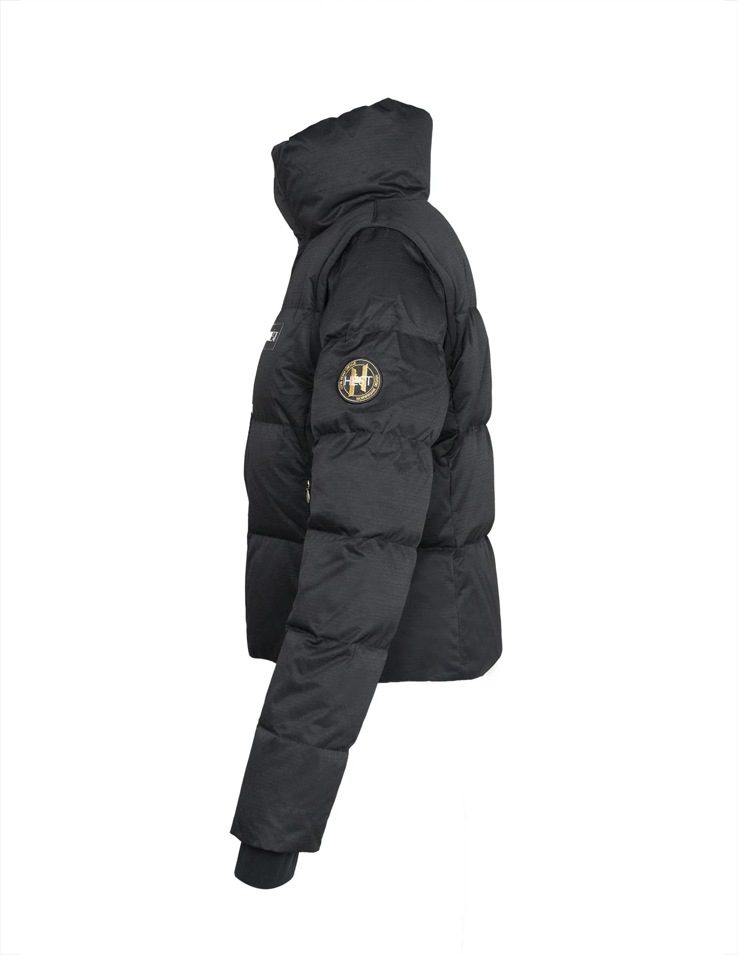 Sort Edda Down Jacket/Vest - Image 3