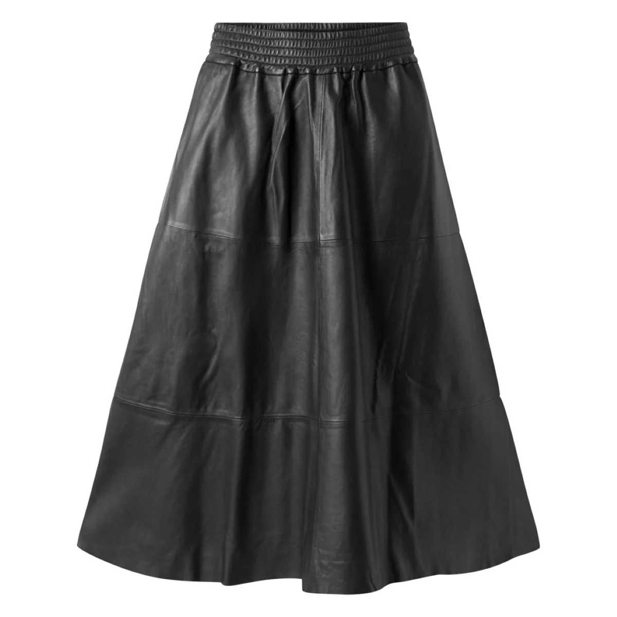 Sort EvelynDEP Leather Skirt - Image 2