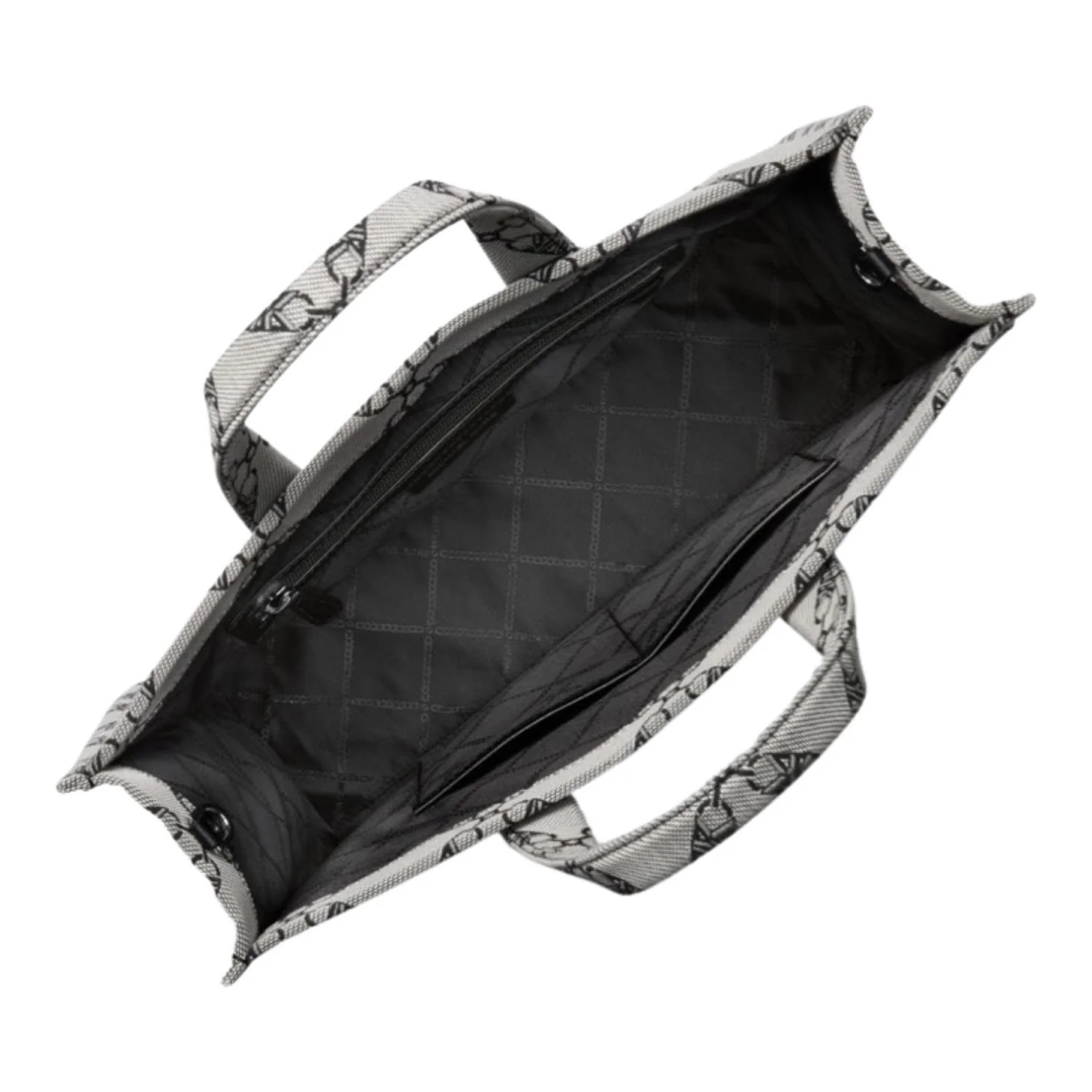 Sort Gigi Large Empire Logo Jacquard Tote - Image 3