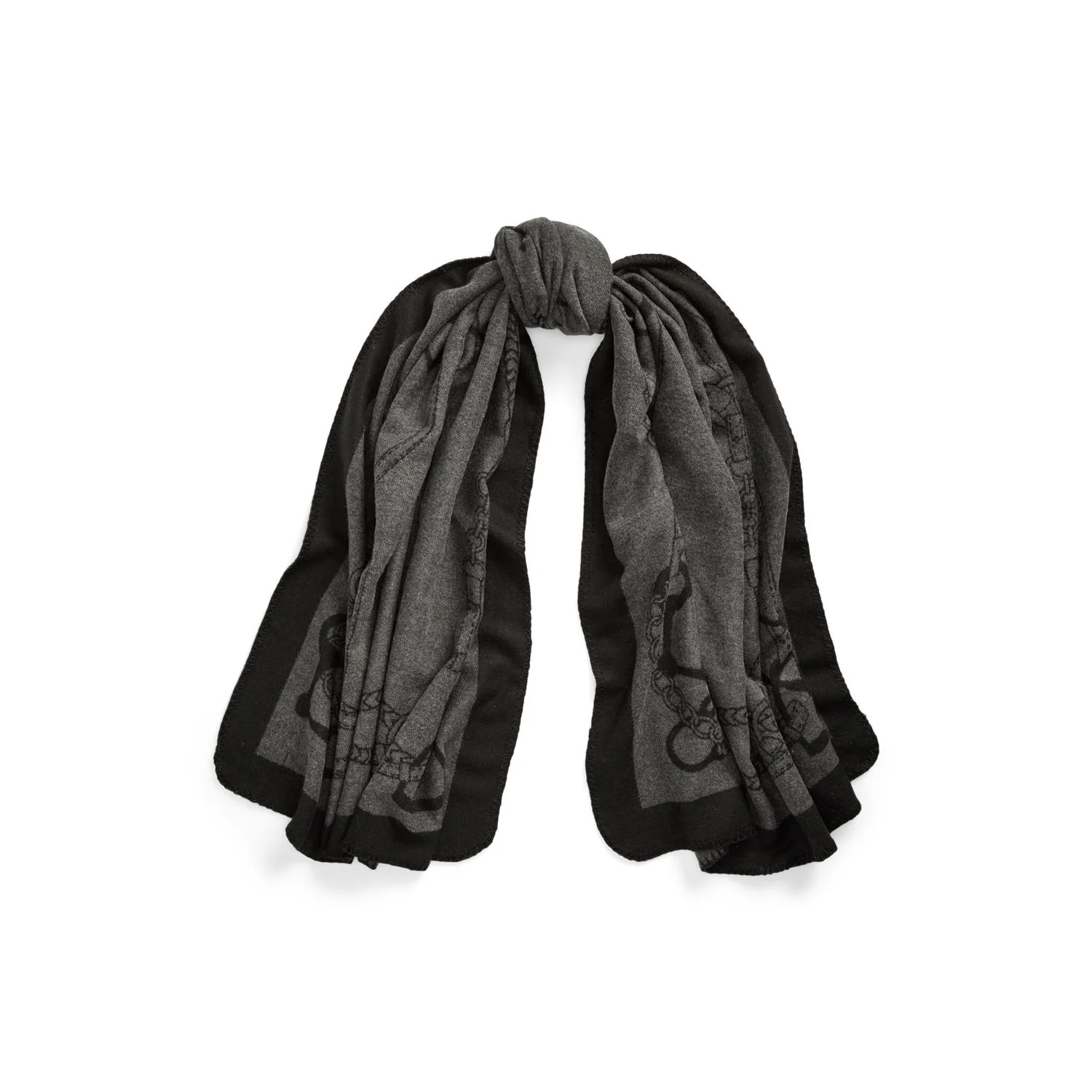 Sort/grått EQST BLNKT SCARF WRAP