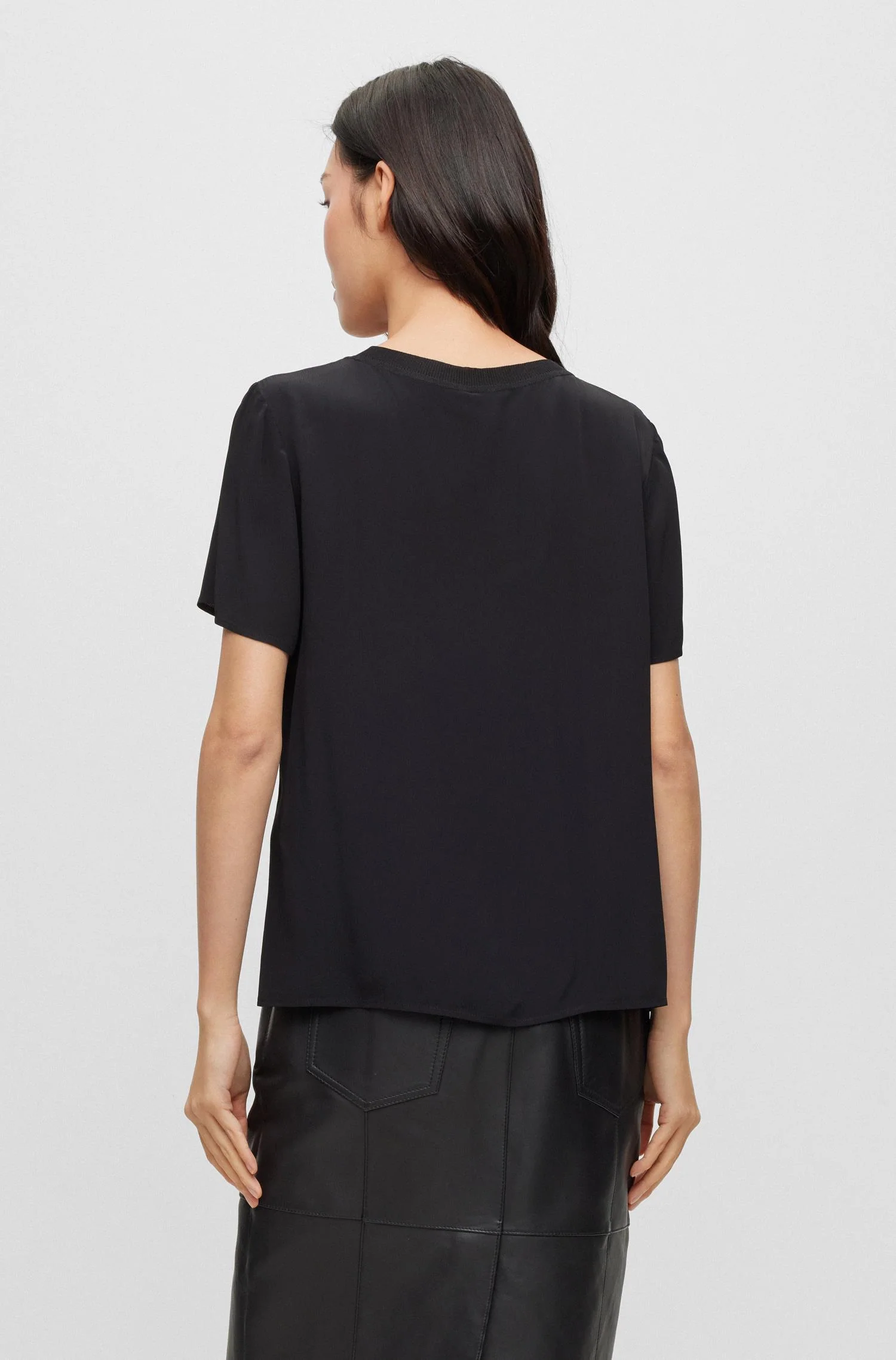 Sort Ilyeana topp - Image 3