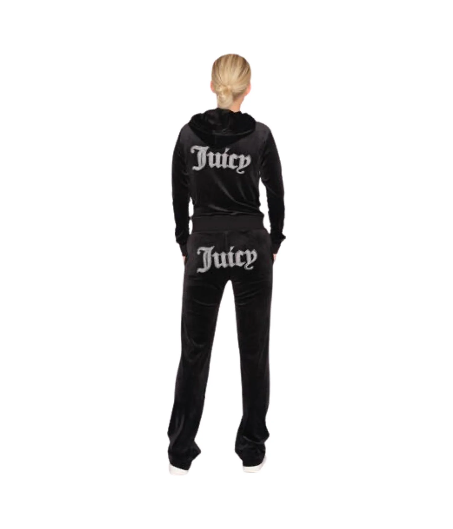 Sort Juicy Couture Caviar Bead Western Diamante Del Ray Pants - Image 3