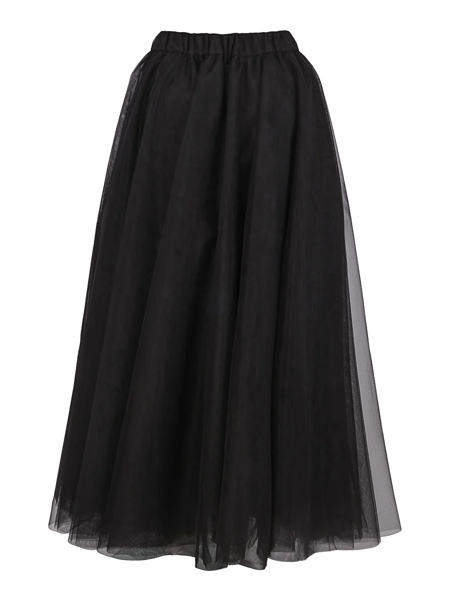 Sort Long Tulle skirt - Image 3