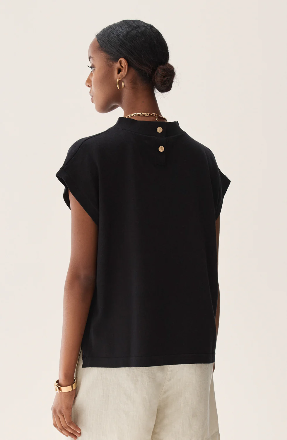 Sort Lucienne top - Image 3