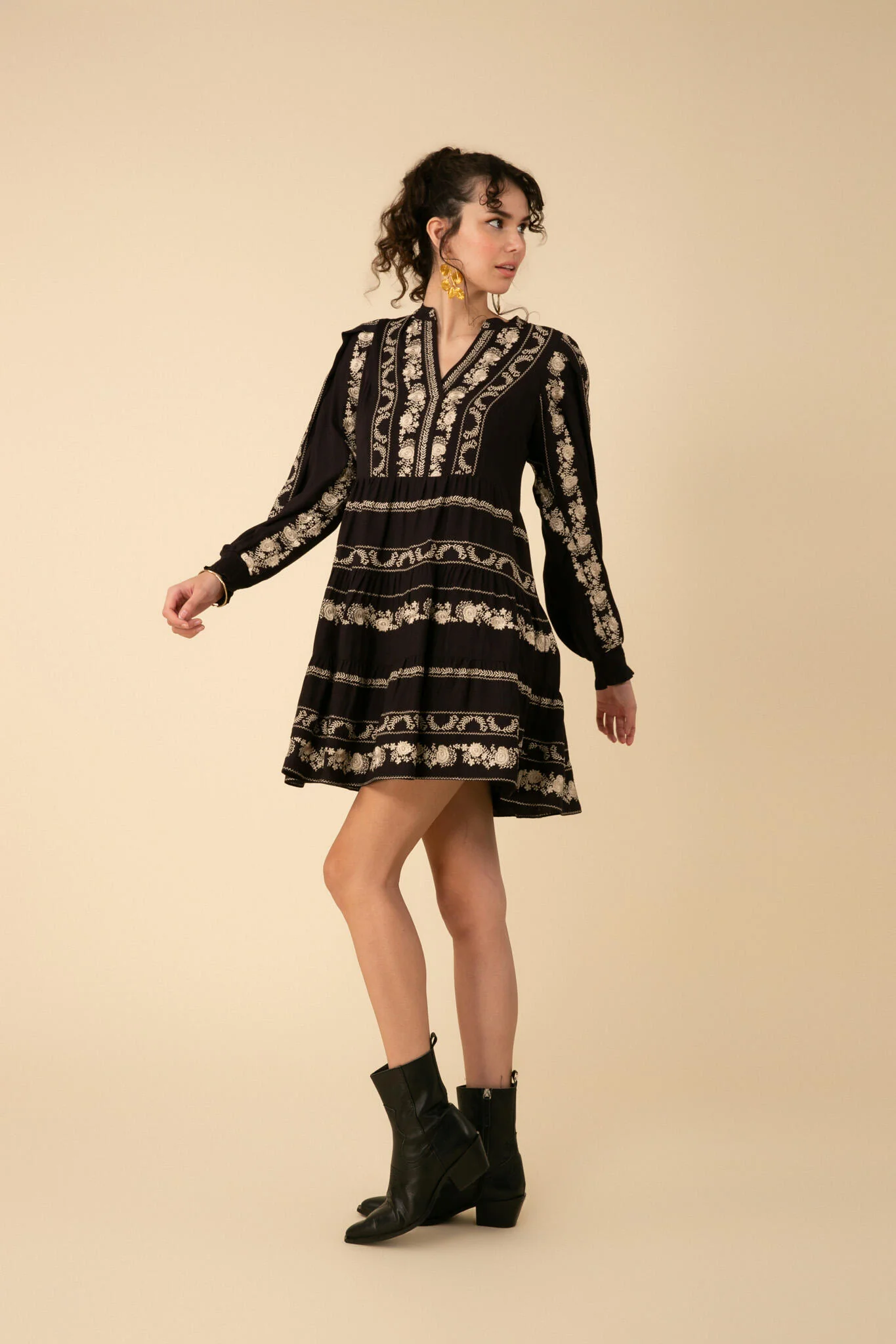 Sort Lune Dress