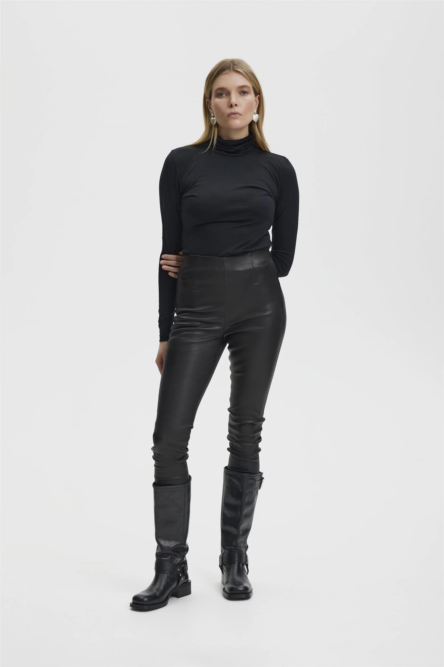 Sort NiniaGZ wool rollneck - Image 12