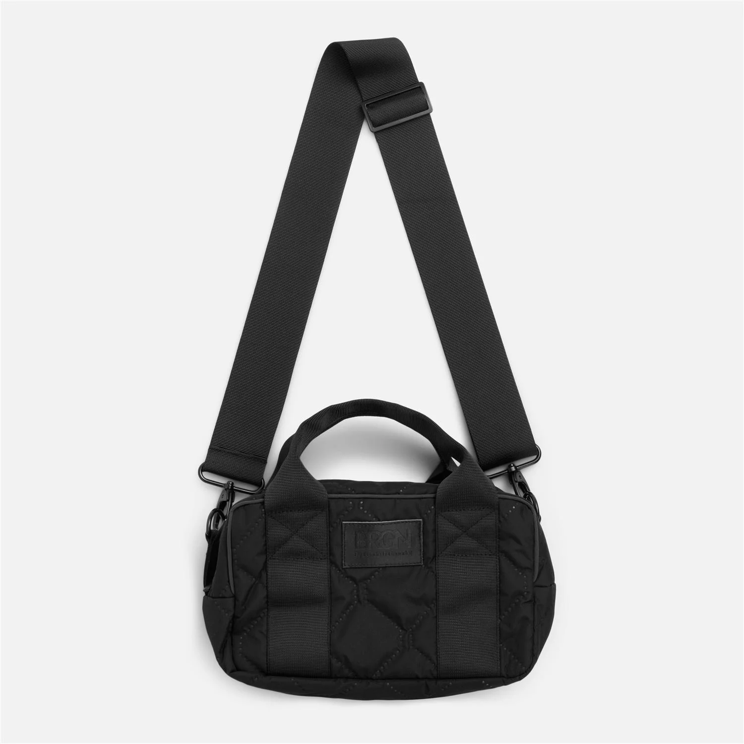 Sort Quilted Crossbody Bag - Image 2