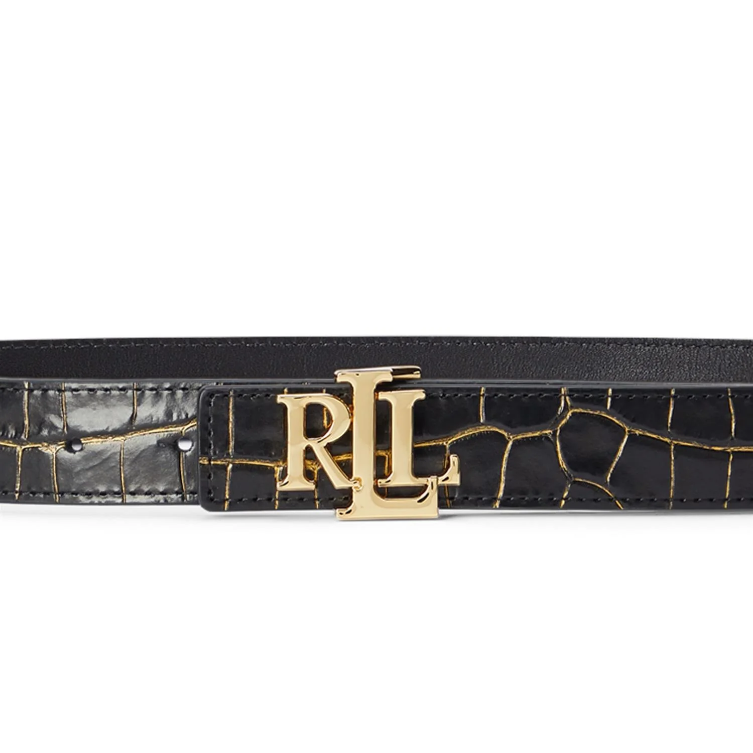 Sort Reversibelt belte 30 medium - Image 3