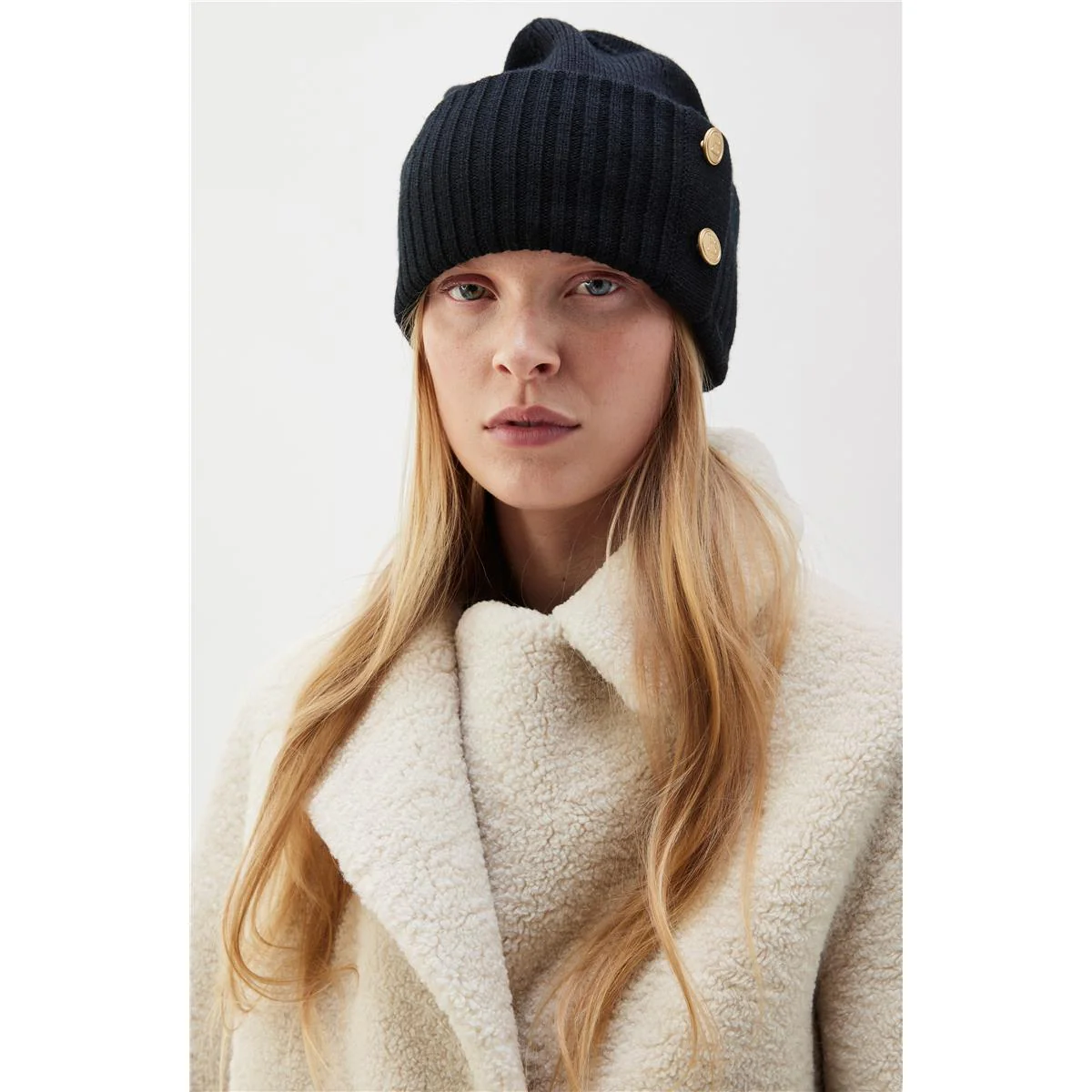 Sort Roya Beanie - Image 2