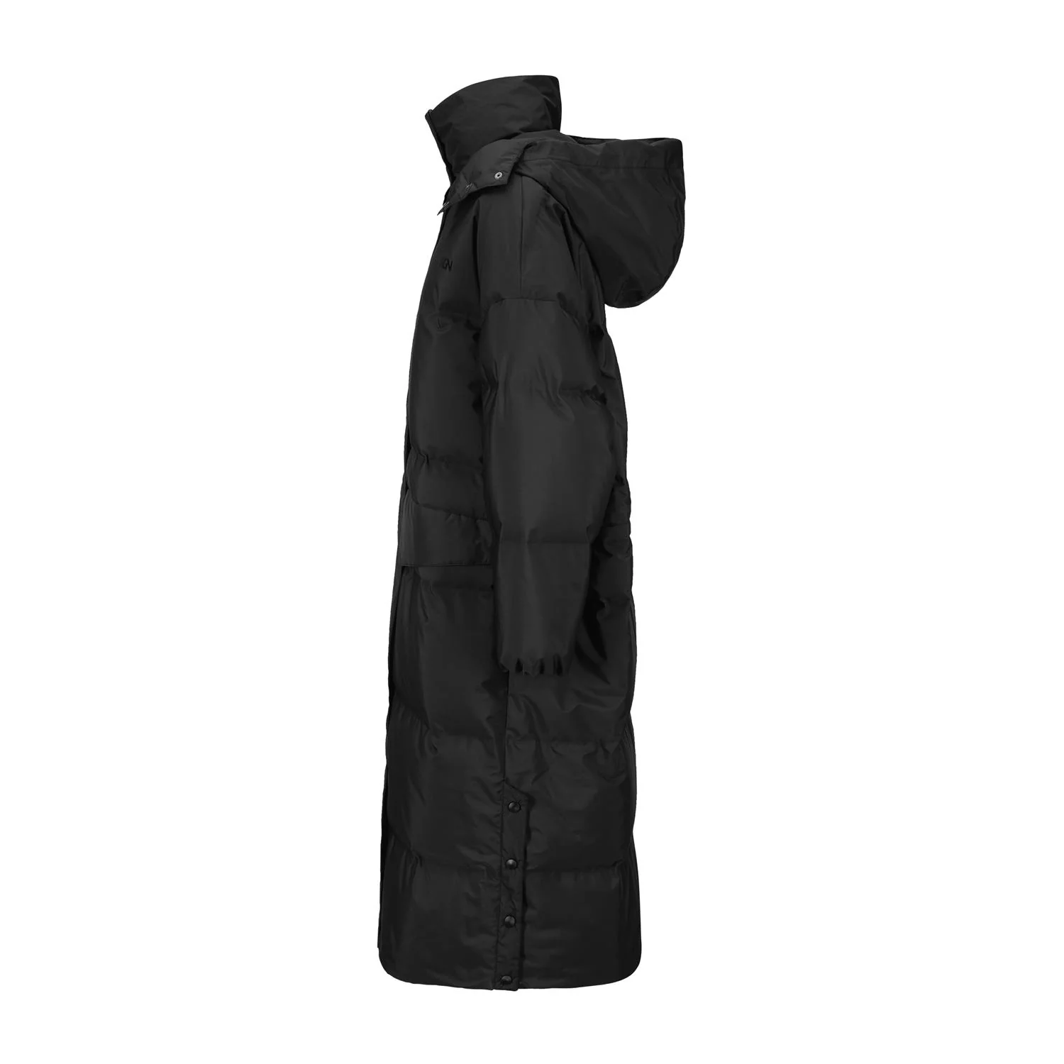 Sort Snøfall Coat - Image 2