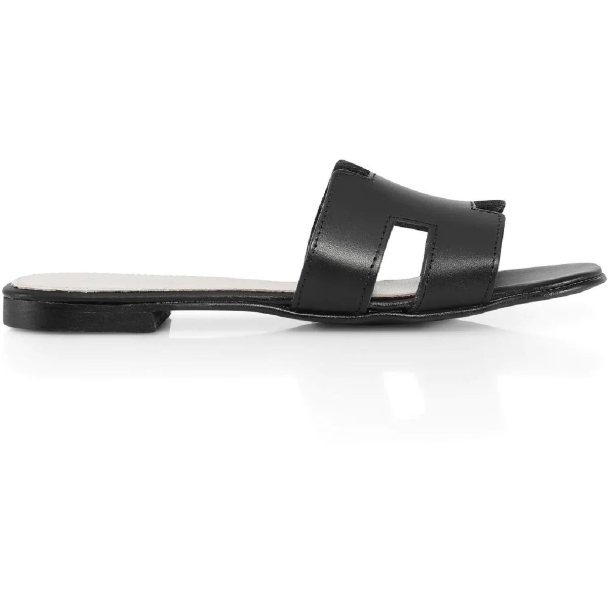 Sorte Claire sandaler - Image 2