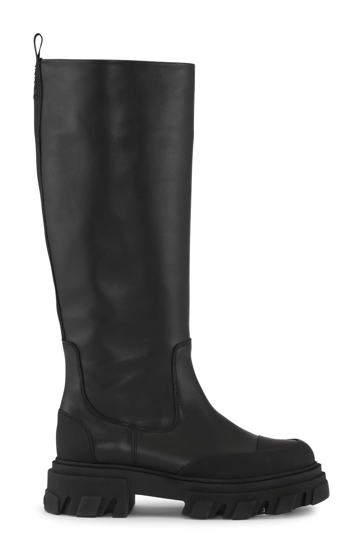 Sorte Cleated High Tubular Boot