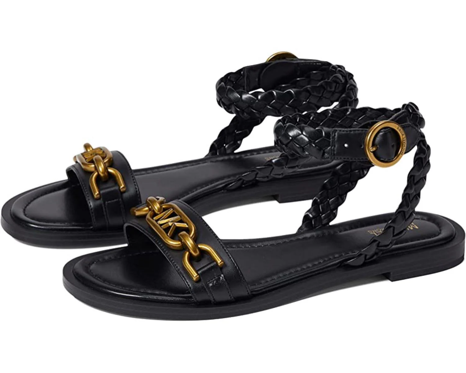 Sorte Kailey Flat Sandal - Image 2