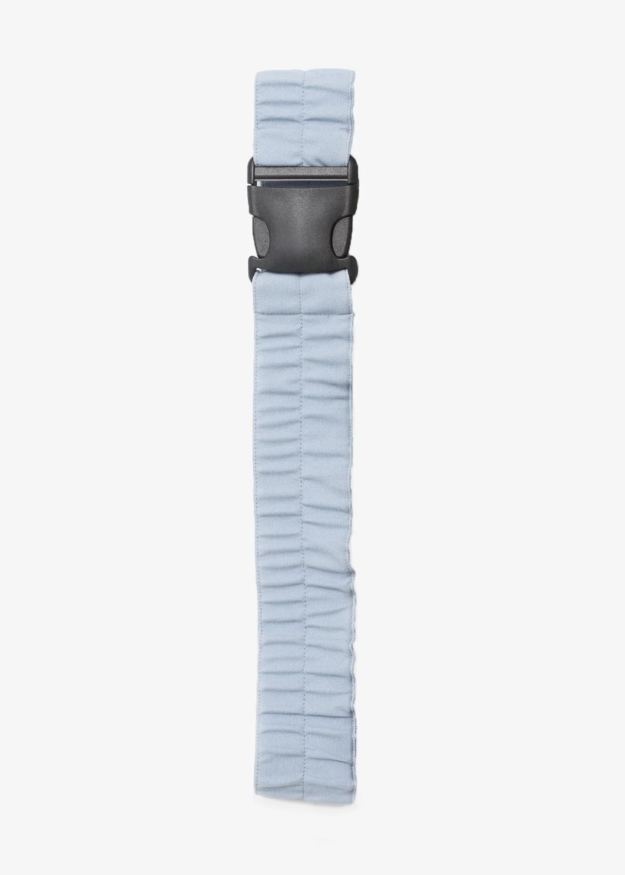 Steel blue Buckle Belt