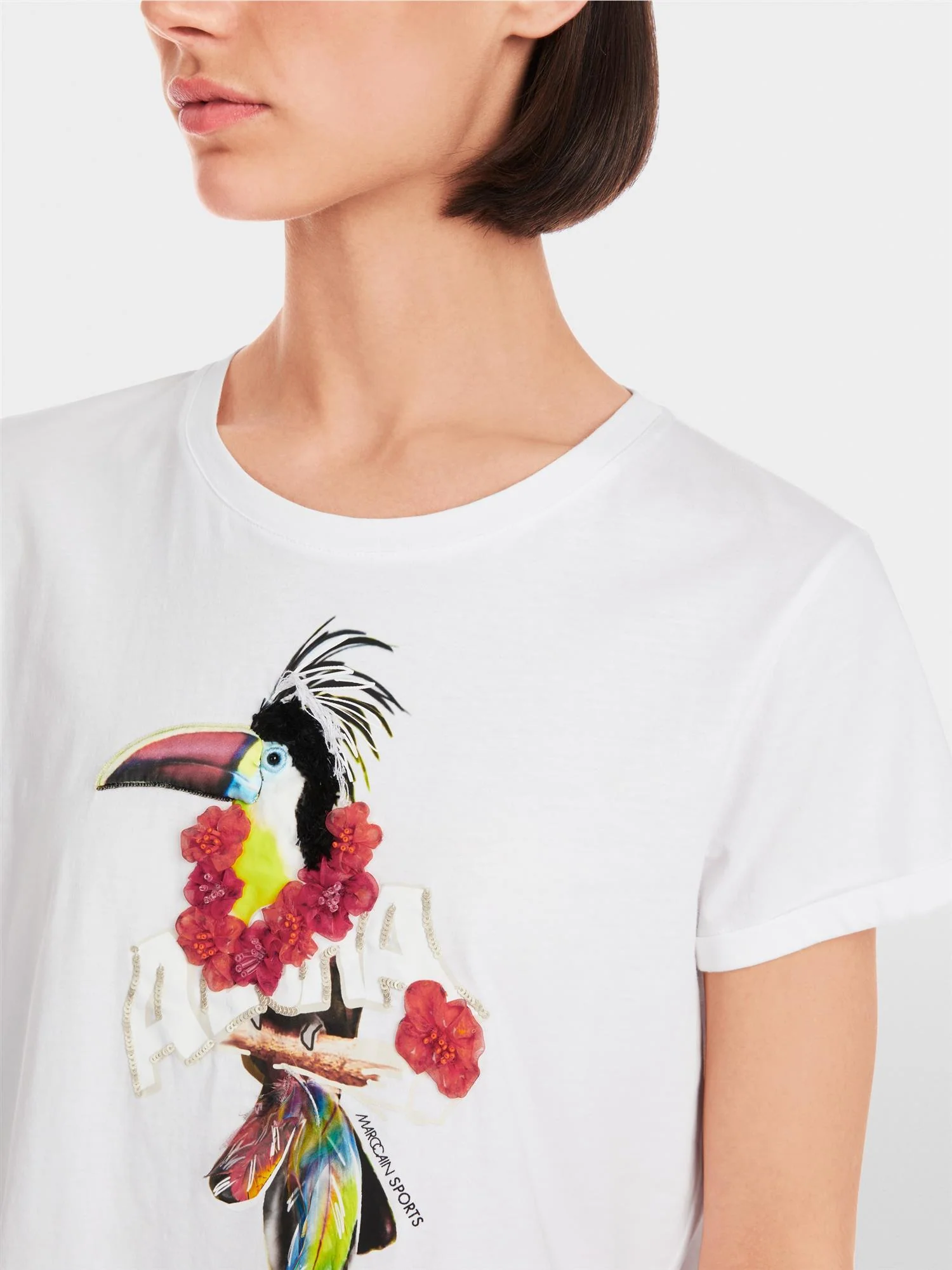 Summer 3D Tukna-Print T-Shirt - Image 3