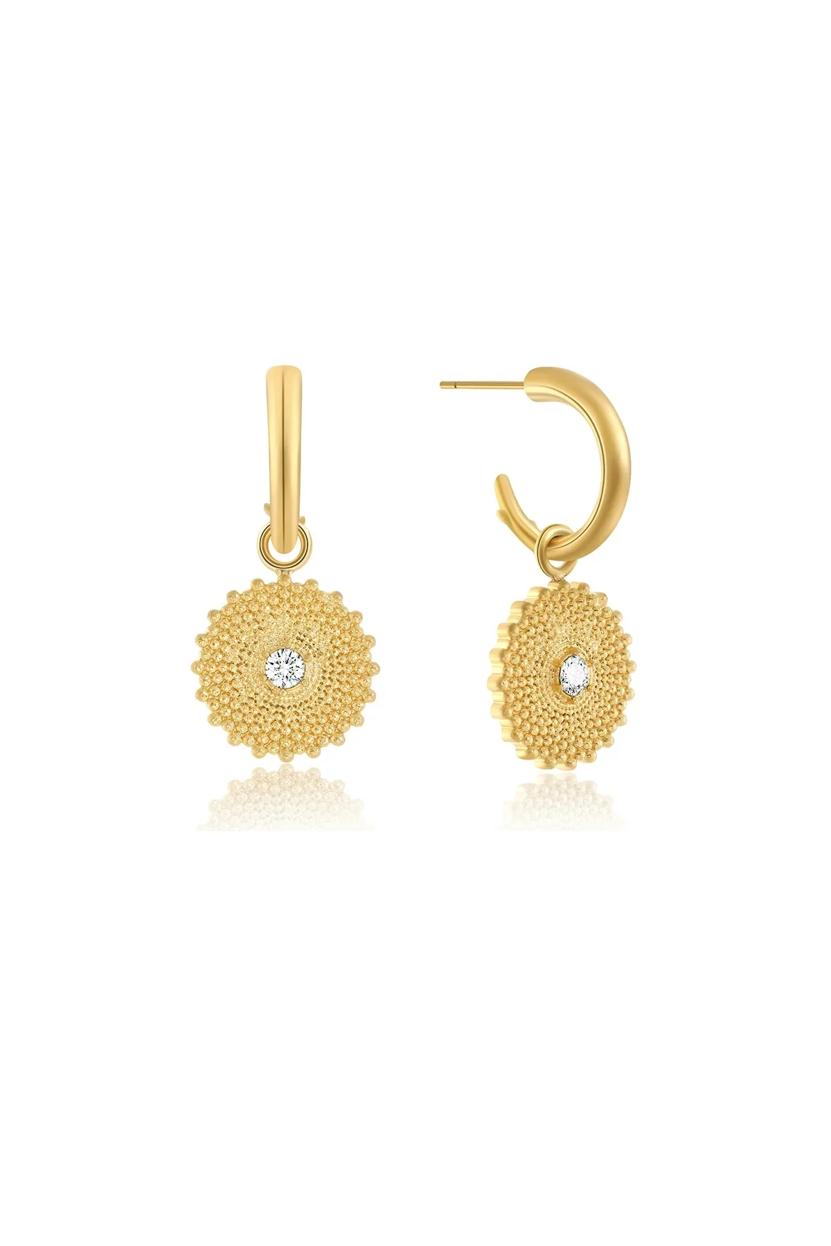 Sunshine zirconia earrings