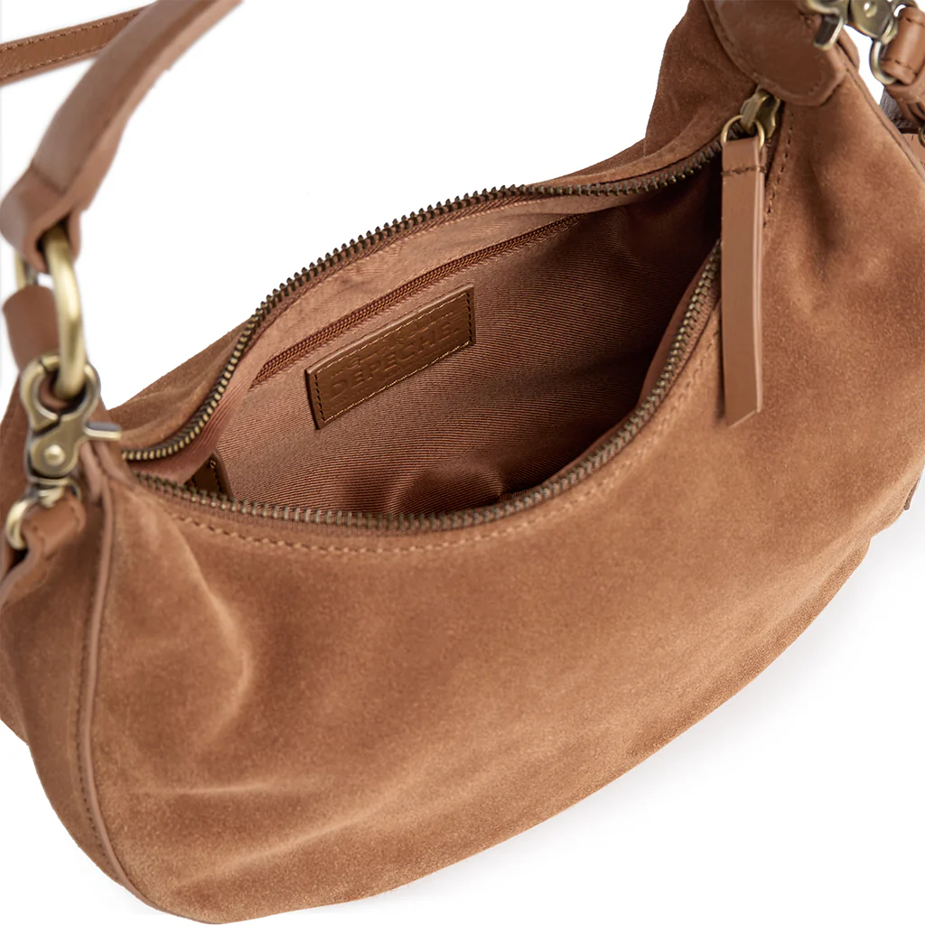Tan Corss over suede bag - Image 3