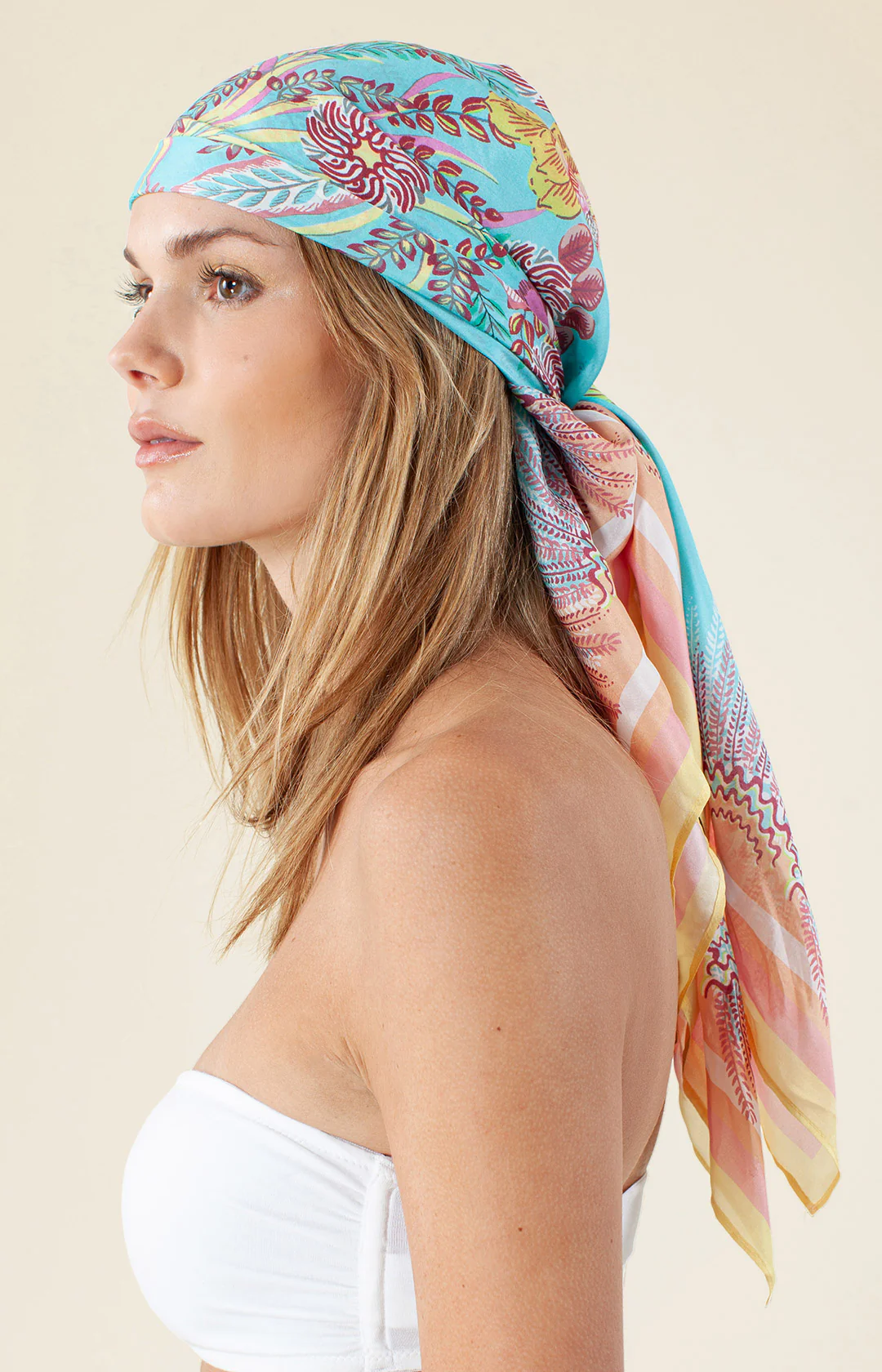 Turkis Silk scarf