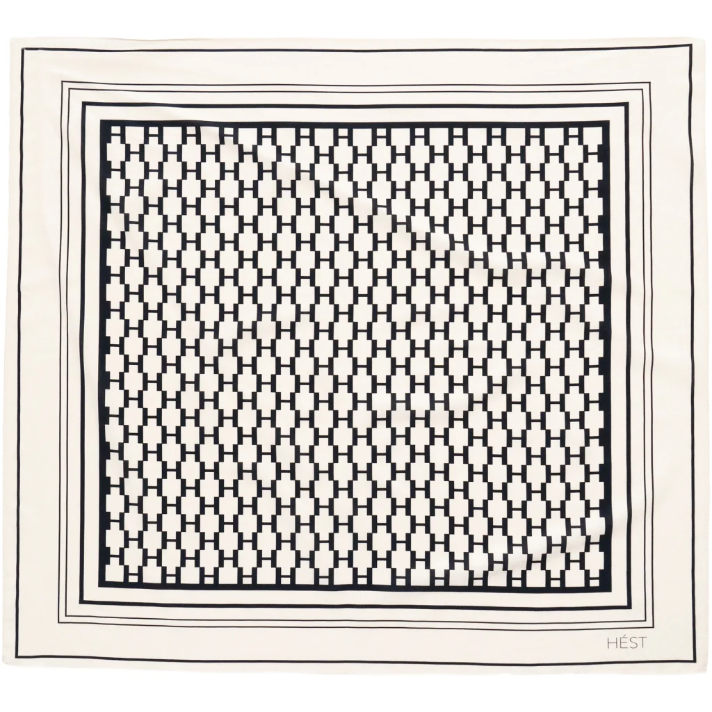 Venice scarf small Jet black