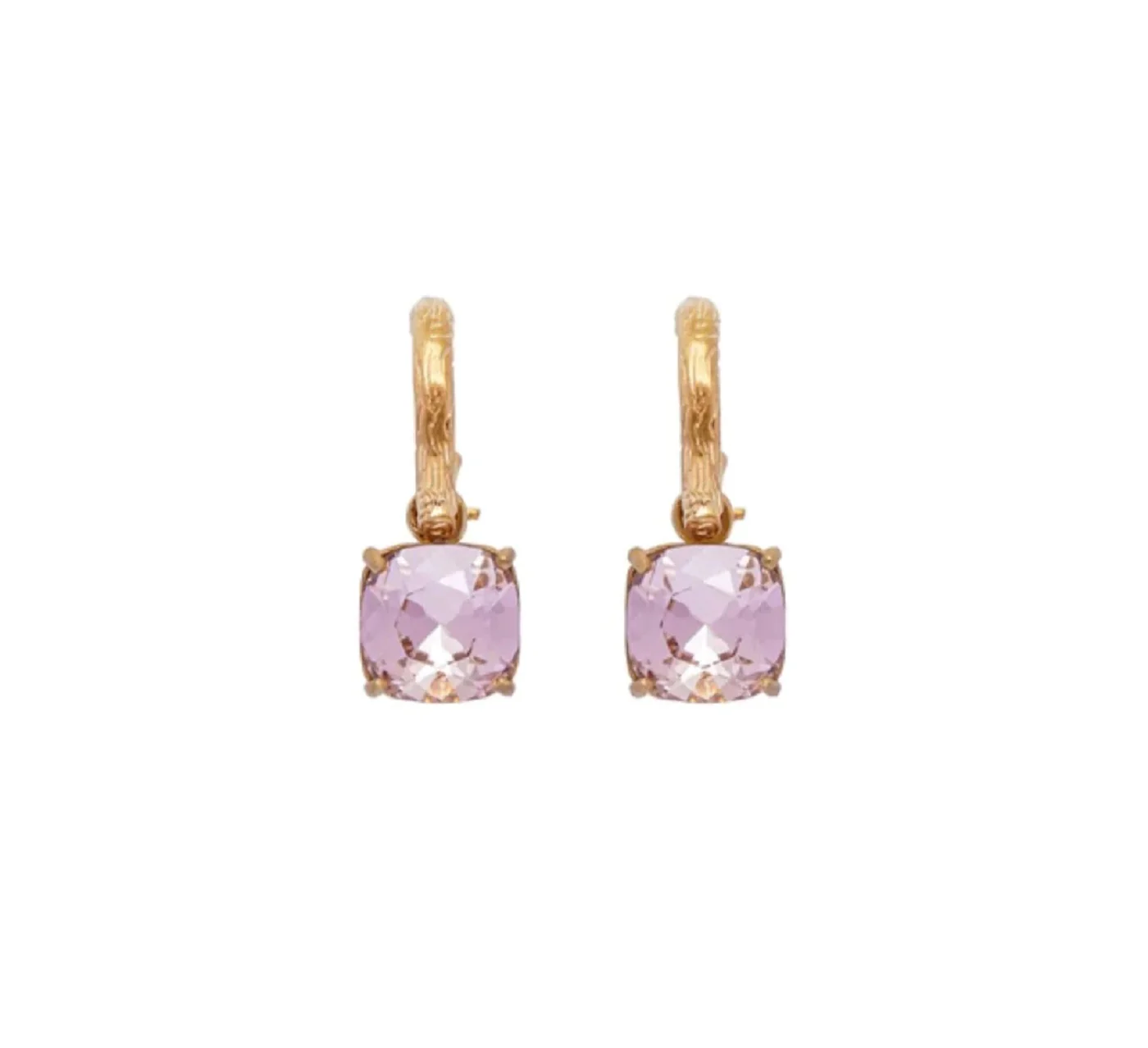 Vintage Rose Carla Swarovski ørepynt - Image 2