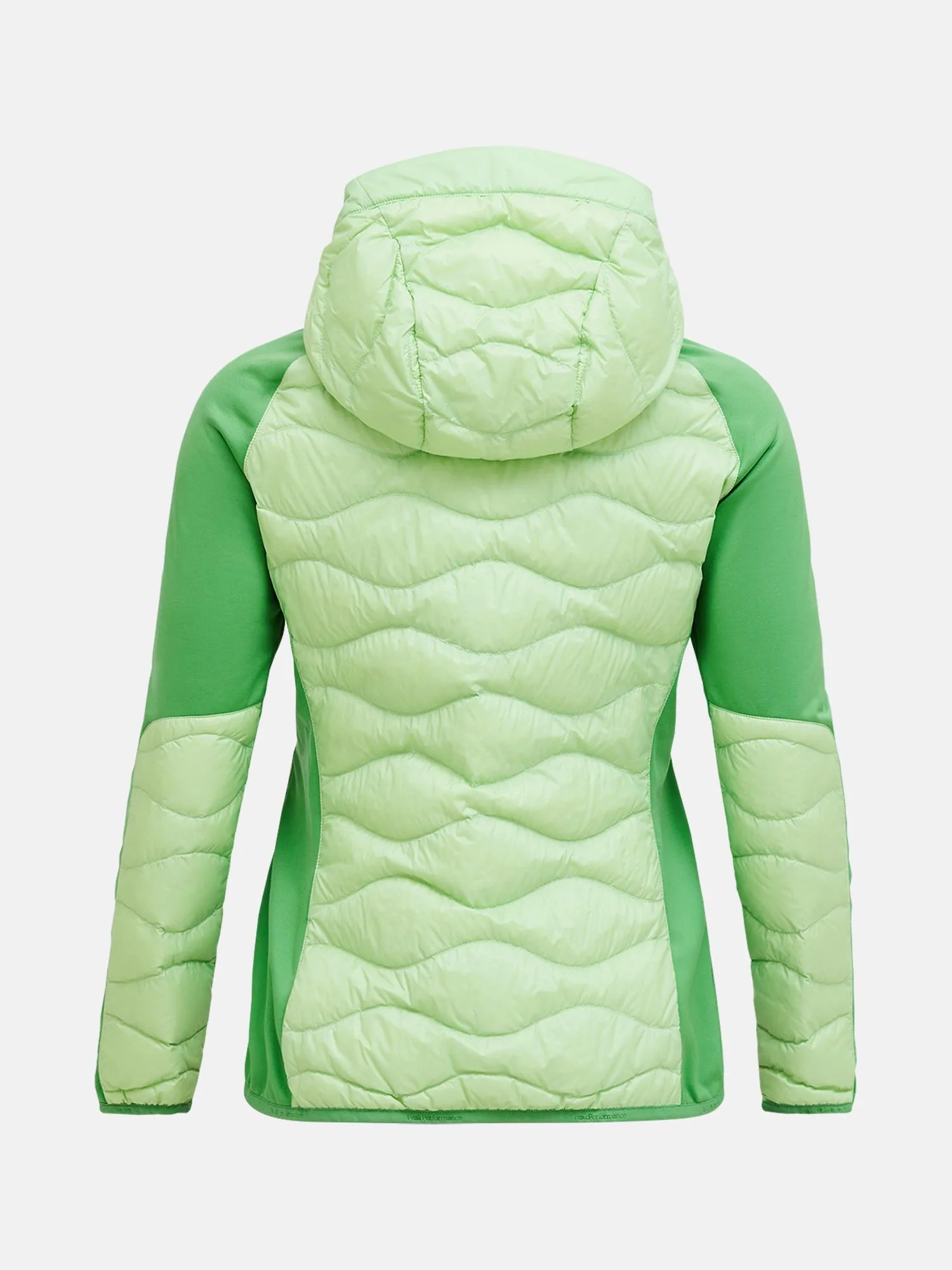 Vivid Green/Peppermint Helium Down Hybrid Hood - Image 2