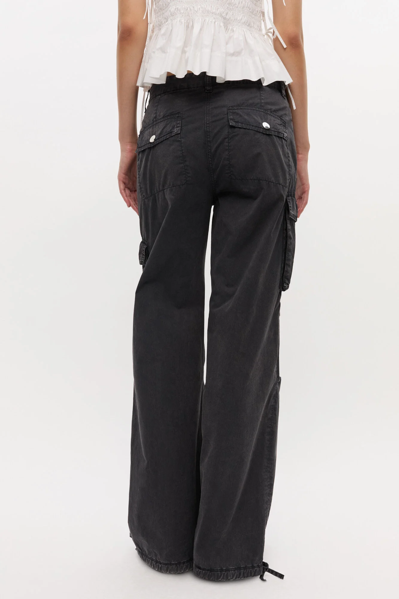 Washed Cotton Twill Pants - Image 4