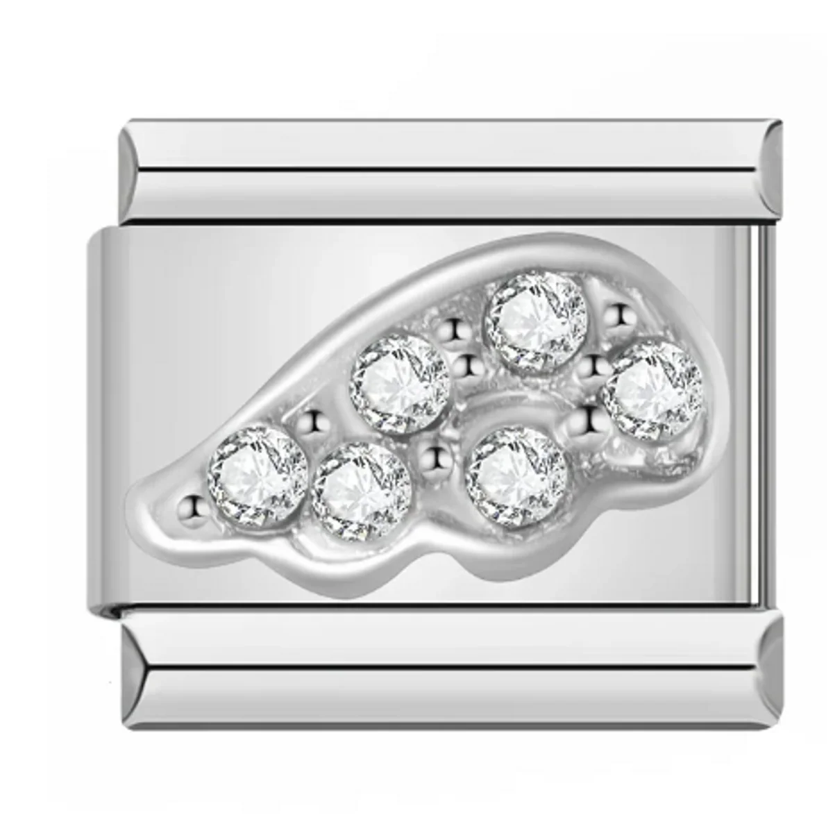 Wing Silver charm