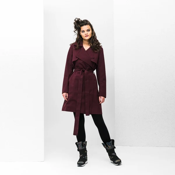 YR Coat burgunder - Image 5