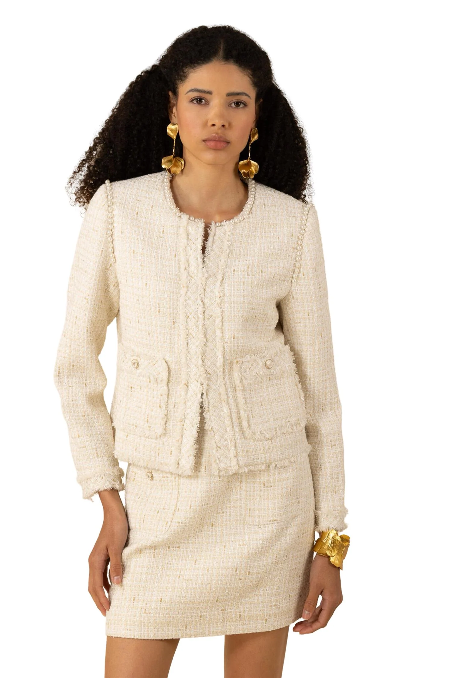 Zaylee Tweed Jacket - Image 2